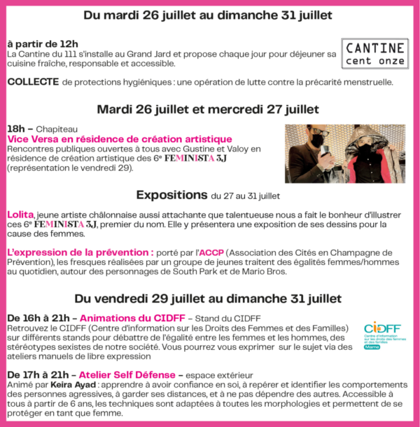 Programme Feminista 3J-3