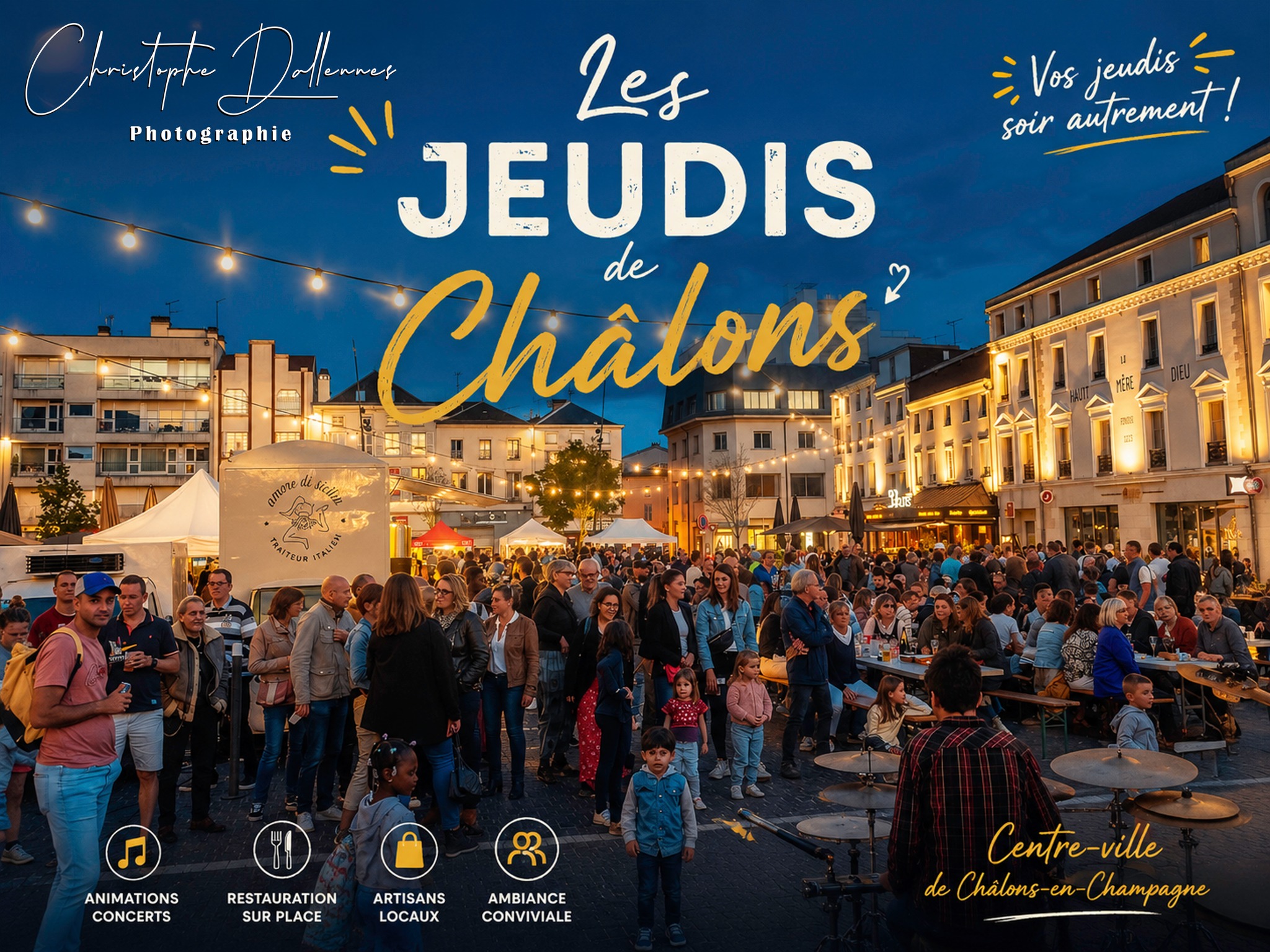 Affiche des jeudis de Châlons