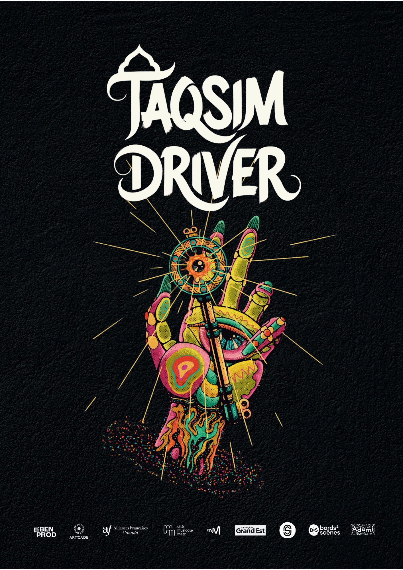 Affiche du groupe Taqsim Driver.