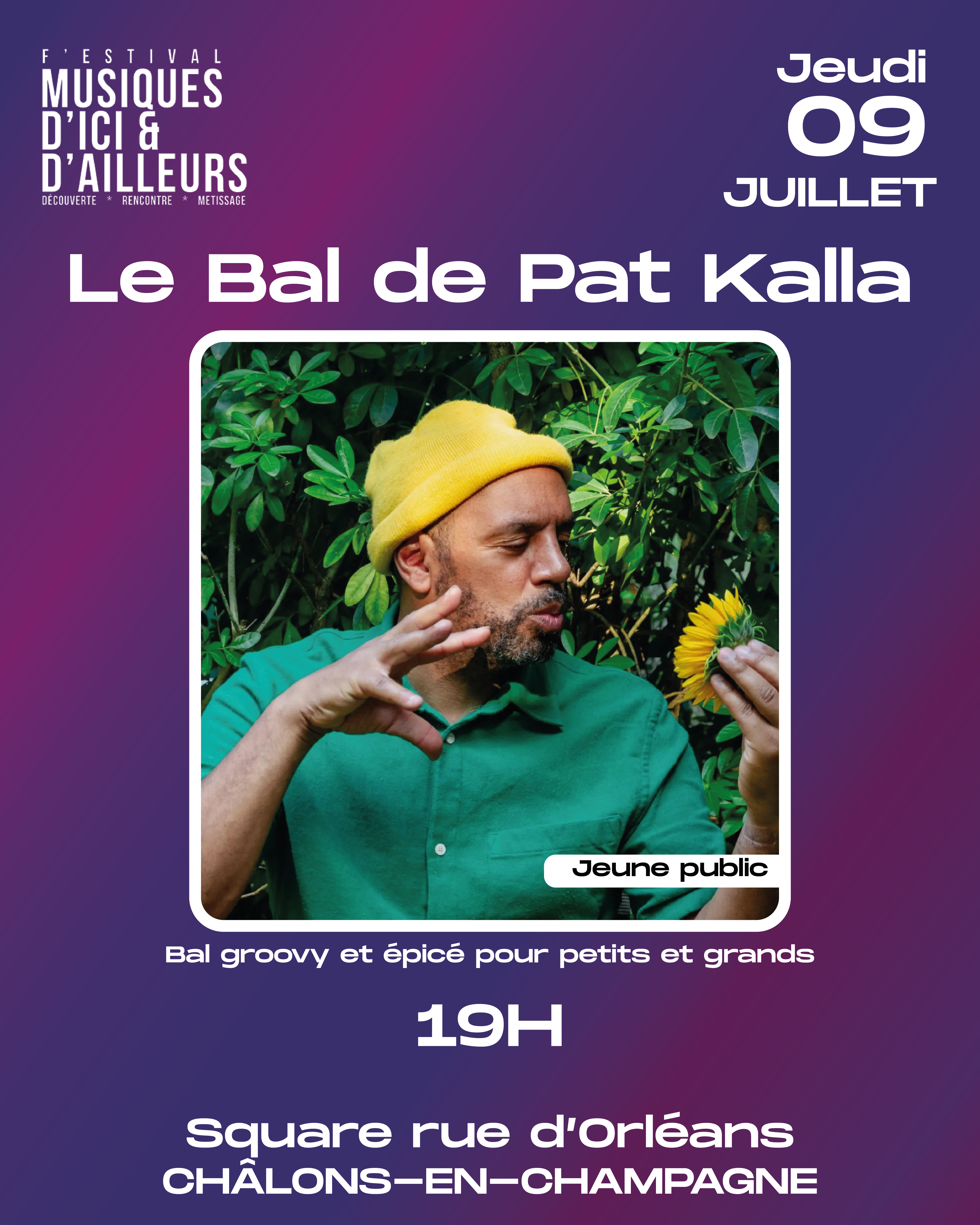 Visuels Artistes 1_Le Bal de Pat Kalla
