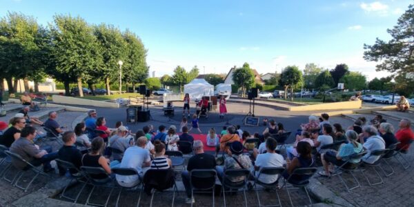 Photo d'un concert au Square Jean-Sébastien Bach
